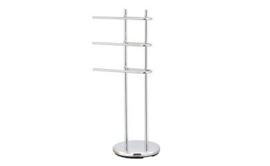 Arm Free Standing Towel Holder, Free Standing Holder, Stand with Chrome Base