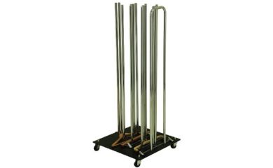 Clothes Hanger Stand, Clothes Hanger Storage Cart, Coat Hanger Cart