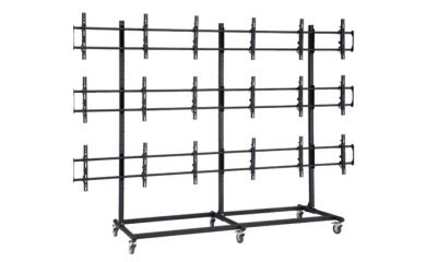 Screen Display Cart, TV Wall Display Stand, TV Display Stand With Castors