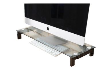 Glass Monitor Stand,desktop stand,computer monitor stand 