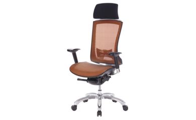 Reclining Office Chair, Swivel Mesh Chair, Movable Chair