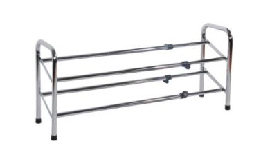 extend 2 tier Shoe Rack,metal shoe rack,shoe storage furniture,shoe stand design  