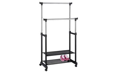 Mobile Clothes Rack, Garment Storage, Clothes Stand