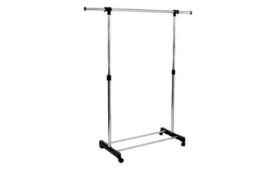 Movable Clothes Rack, Extendable, Clothes Hanger, Clothes Drying Rack, Garment Rack, Laundry Rack, Height Adjustable