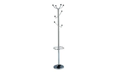 Coat Rack With Umbrella Holder, Hanging Stand, Metal Coat Rack