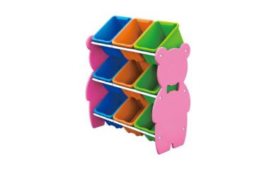 Toy Storage Bins Box, Plastic Bins Toy Organizer, Kid Toy Storage Rack