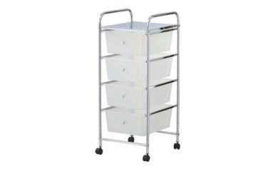 Plastic Drawer Cart, Portable Rack, Salon Drawer Cart