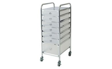 Multi-purpose Drawer Cart, Plastic Drawer Trolley Cart, Drawer Cart With Caster