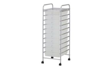 Space Organizer Cabinet, Storage Plastic Shelf, Portable Rack